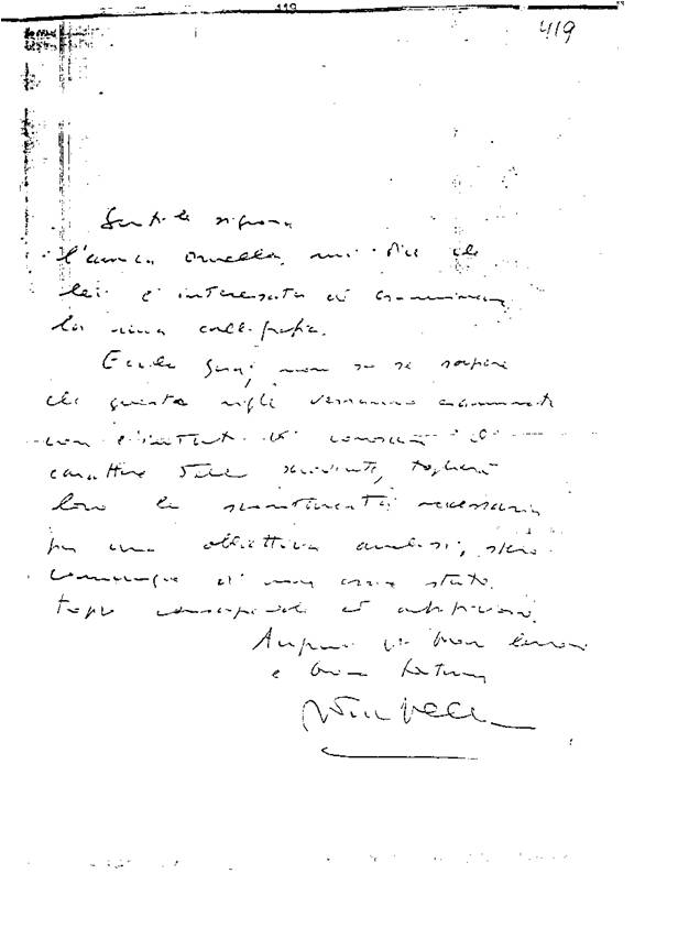 grafia federico fellini